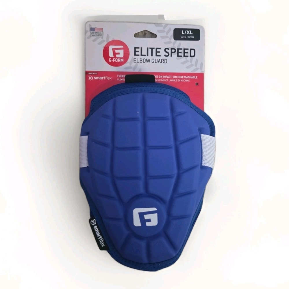 G-Form‎ Elite Speed Baseball/Softball Batter's Elbow Guard - Royal - Large/XL